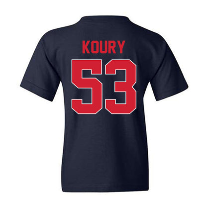 Ole Miss - NCAA Football : Joe Koury - Youth T-Shirt-1
