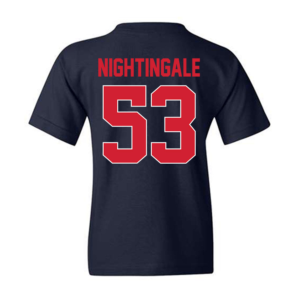 Ole Miss - NCAA Football : Trey Nightingale - Youth T-Shirt-1