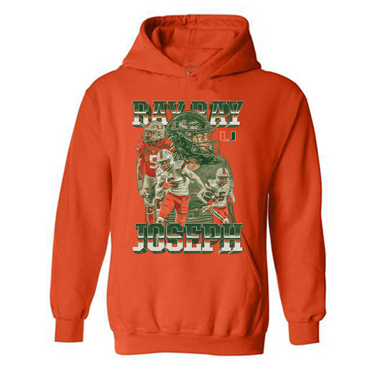 Miami - NCAA Football : Nathaniel Joseph - Hooded Sweatshirt