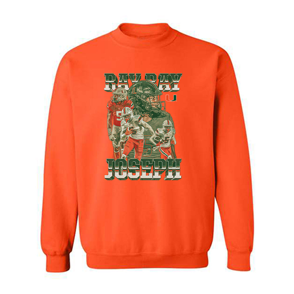 Miami - NCAA Football : Nathaniel Joseph - Crewneck Sweatshirt