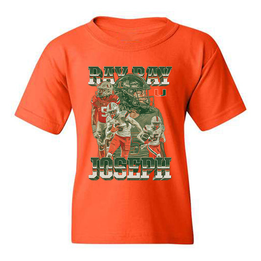 Miami - NCAA Football : Nathaniel Joseph - Youth T-Shirt