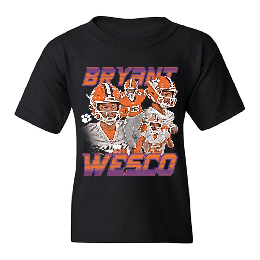 Clemson - NCAA Football : Bryant Wesco Jr - Youth T-Shirt