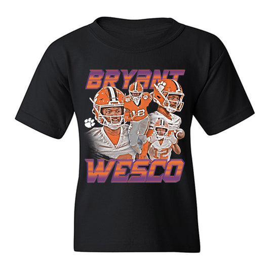 Clemson - NCAA Football : Bryant Wesco Jr - Youth T-Shirt