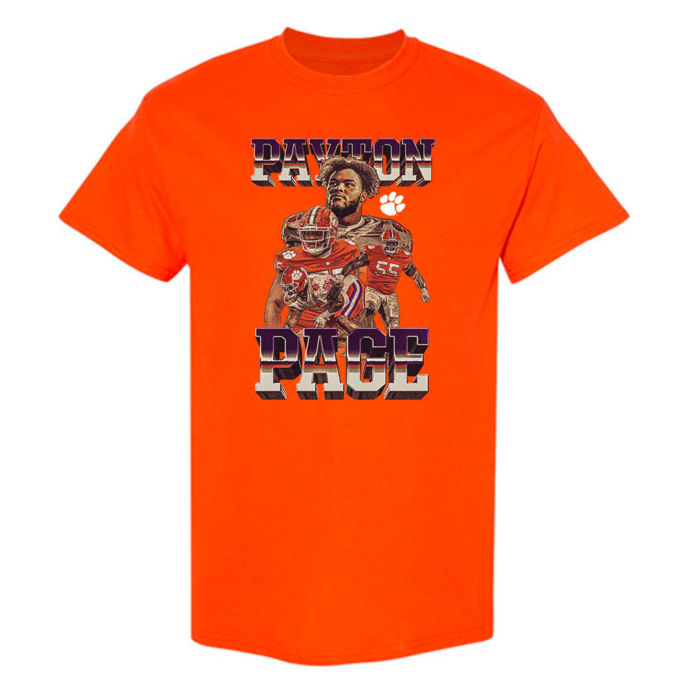 Clemson - NCAA Football : Payton Page - Player Collage T-Shirt