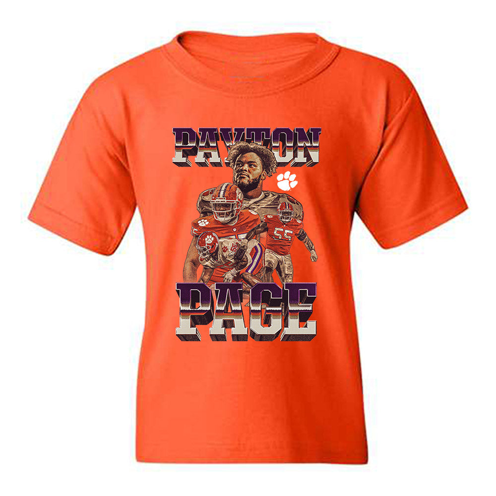 Clemson - NCAA Football : Payton Page - Player Collage Youth T-Shirt