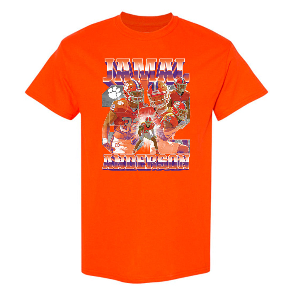 Clemson - NCAA Football : Jamal Anderson - Player Collage T-Shirt