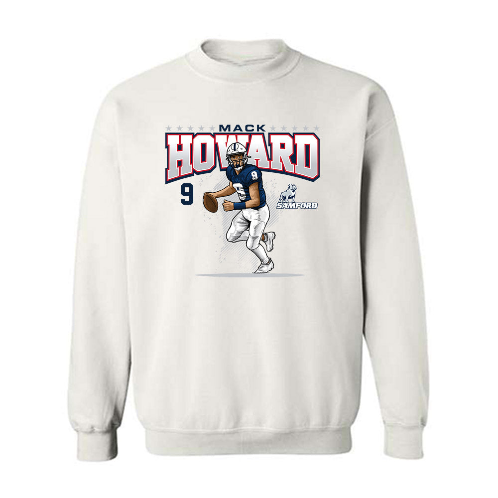 Samford - NCAA Football : Mack Howard - Crewneck Sweatshirt