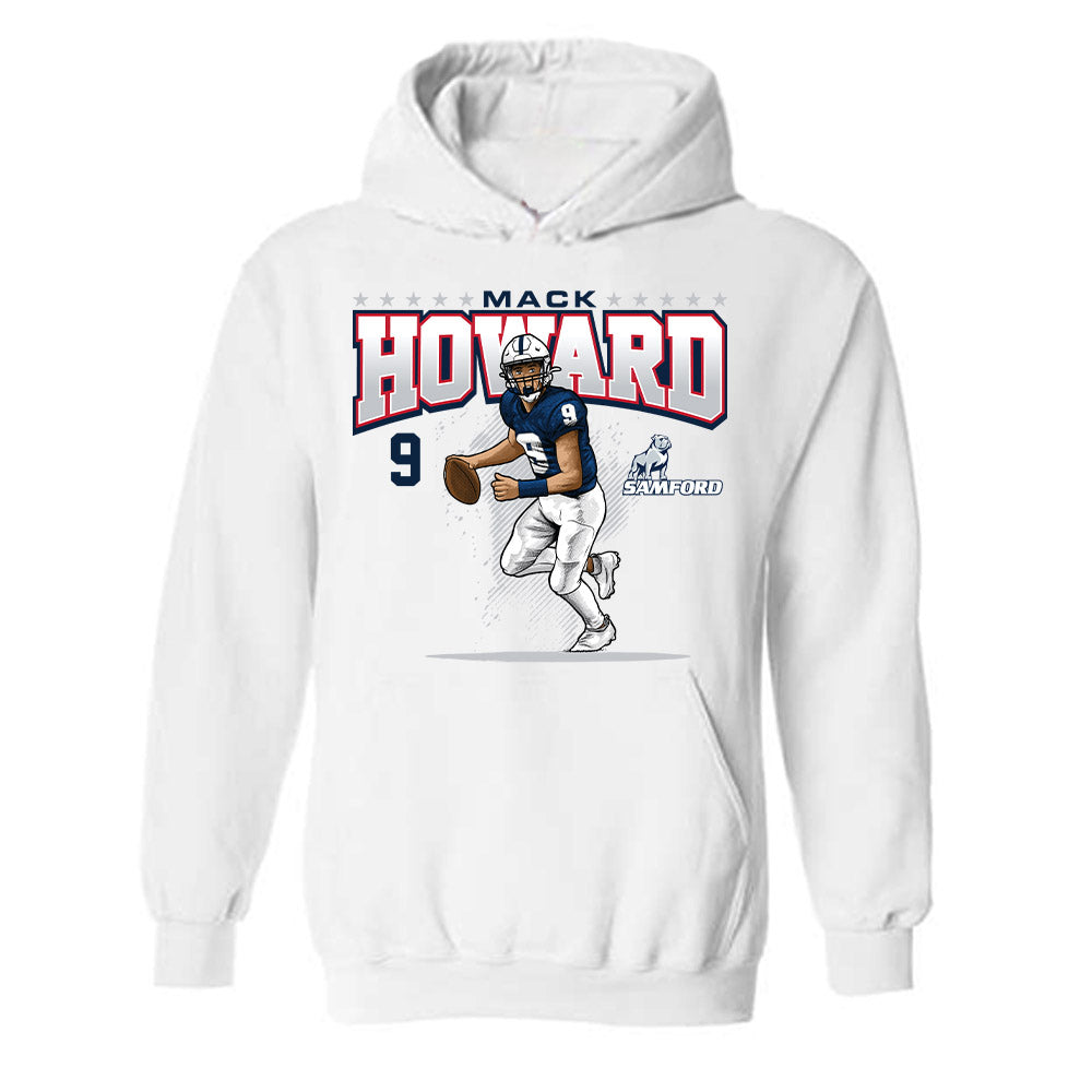 Samford - NCAA Football : Mack Howard - Hooded Sweatshirt