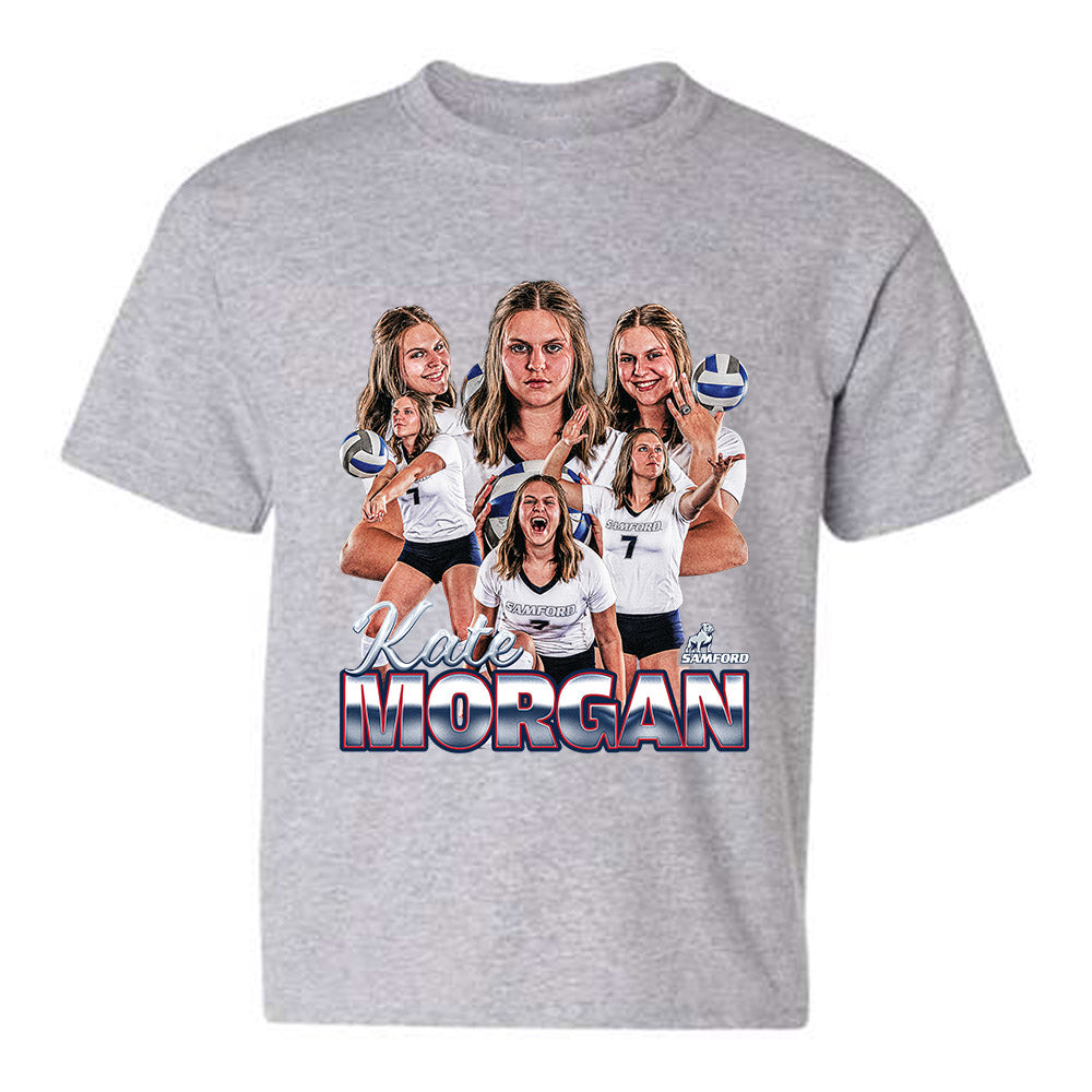 Samford - NCAA Women's Volleyball : Kate Morgan - Player Collage Youth T-Shirt