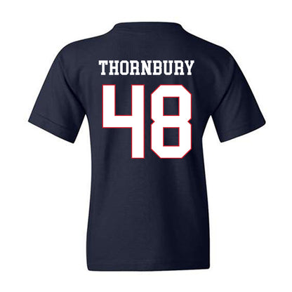 Fresno State - NCAA Baseball : Wyatt Thornbury - Generic Shersey Youth T-Shirt-1