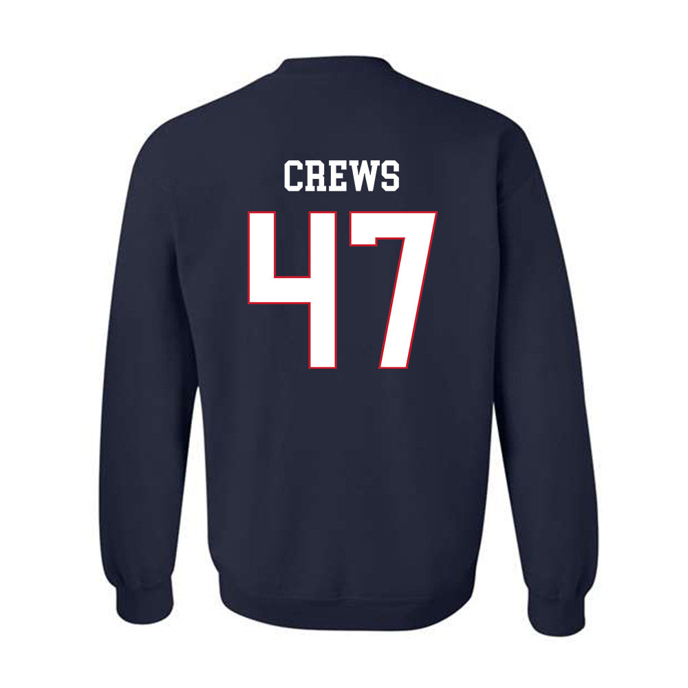 Fresno State - NCAA Baseball : Hayden Crews - Generic Shersey Crewneck Sweatshirt-1