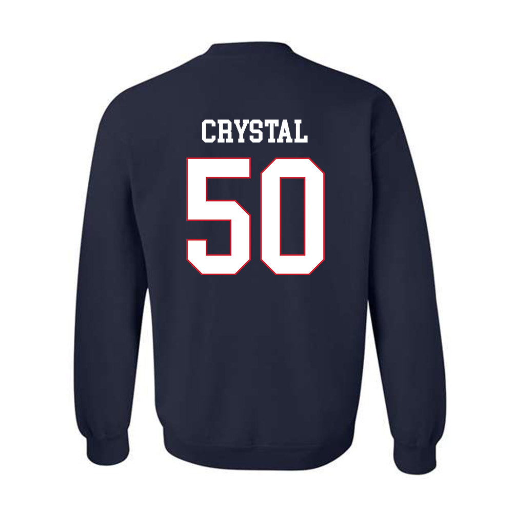 Fresno State - NCAA Baseball : Douglas Crystal - Generic Shersey Crewneck Sweatshirt-1