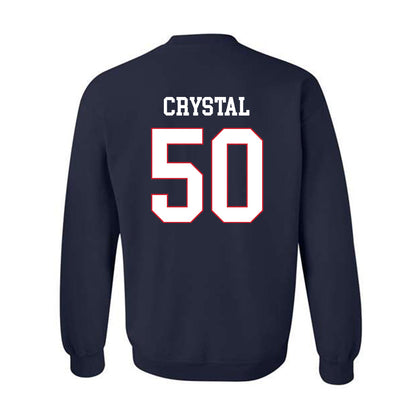 Fresno State - NCAA Baseball : Douglas Crystal - Generic Shersey Crewneck Sweatshirt-1
