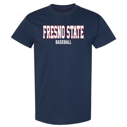 Fresno State - NCAA Baseball : Wyatt Thornbury - Generic Shersey T-Shirt-0