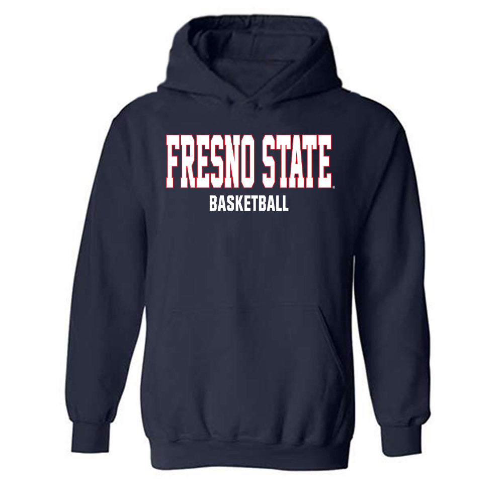 Fresno State - NCAA Women's Basketball : Danae Powell - Generic Shersey Hooded Sweatshirt