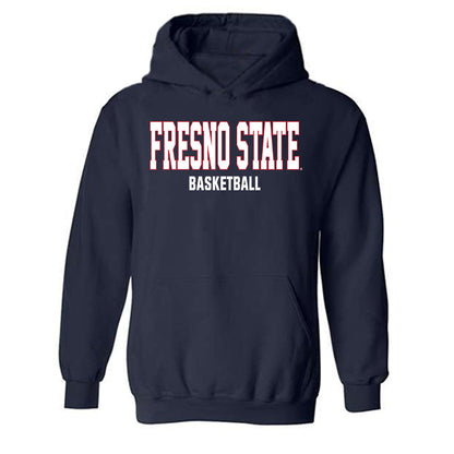 Fresno State - NCAA Women's Basketball : Danae Powell - Generic Shersey Hooded Sweatshirt