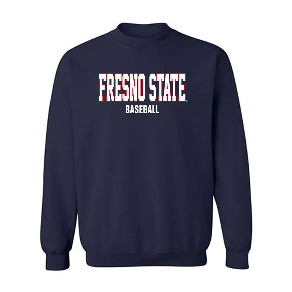 Fresno State - NCAA Baseball : Hayden Crews - Generic Shersey Crewneck Sweatshirt-0