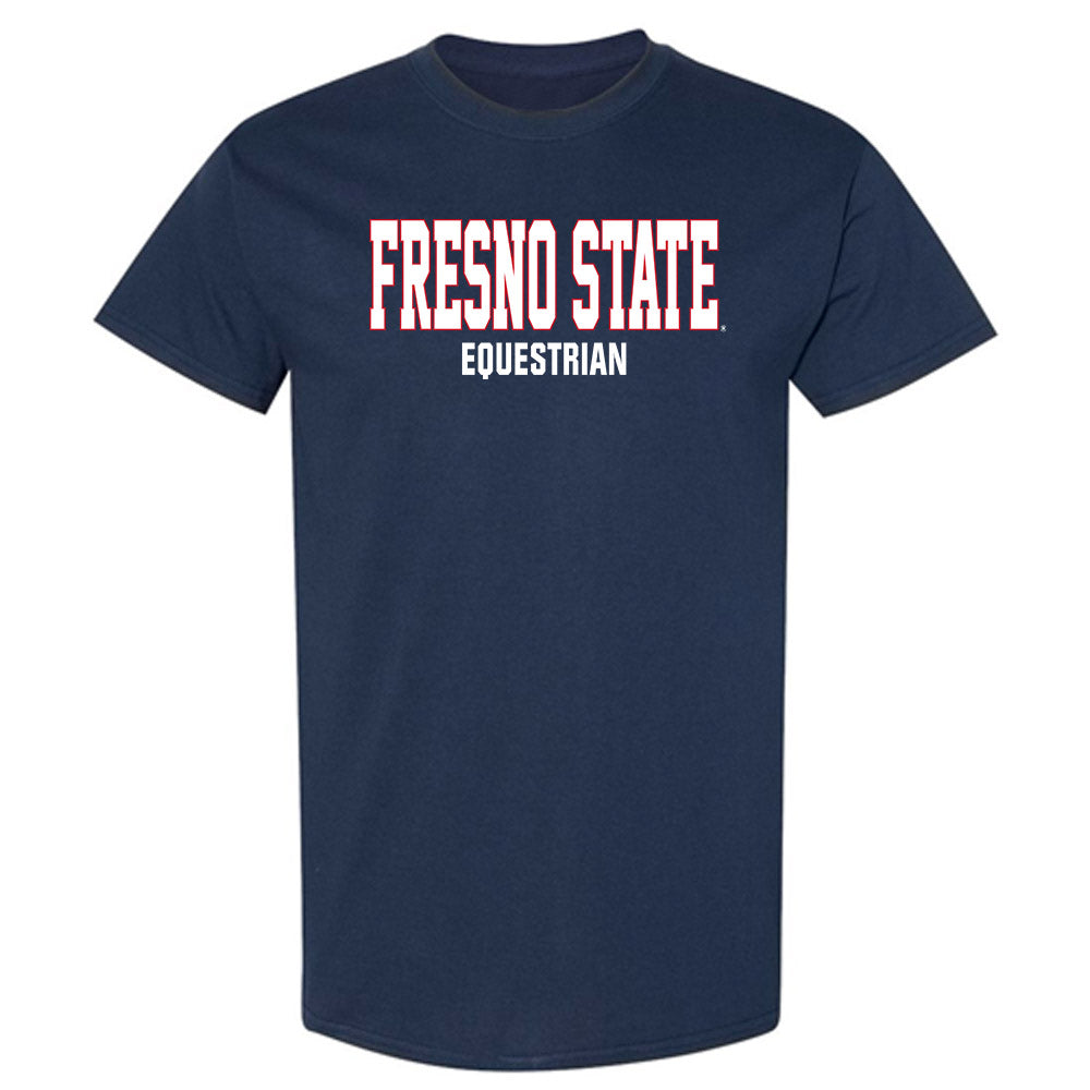 Fresno State - NCAA Equestrian : Emma Hanson - Generic Shersey T-Shirt-0