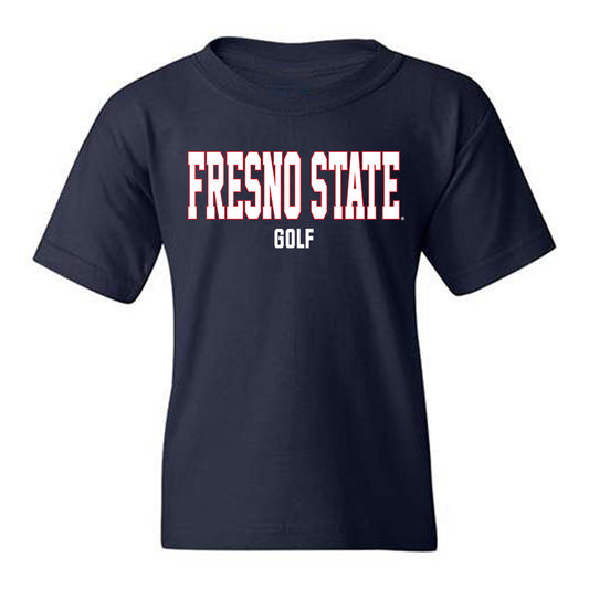 Fresno State - NCAA Men's Golf : Akira Ransi - Generic Shersey Youth T-Shirt-0