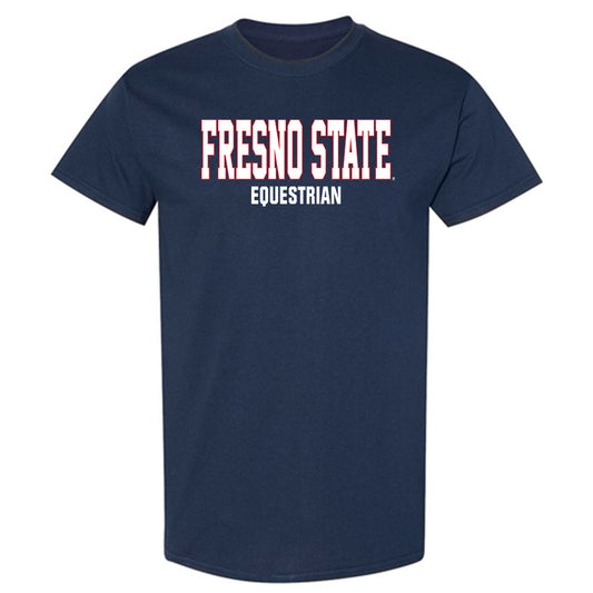 Fresno State - NCAA Equestrian : Brogan Hill - Generic Shersey T-Shirt-0