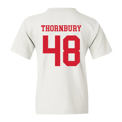 Fresno State - NCAA Baseball : Wyatt Thornbury - Generic Shersey Youth T-Shirt-1