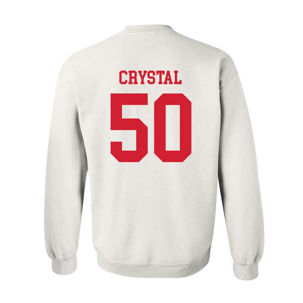 Fresno State - NCAA Baseball : Douglas Crystal - Generic Shersey Crewneck Sweatshirt-1