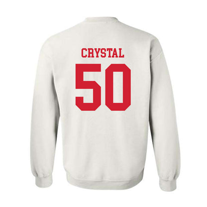 Fresno State - NCAA Baseball : Douglas Crystal - Generic Shersey Crewneck Sweatshirt-1