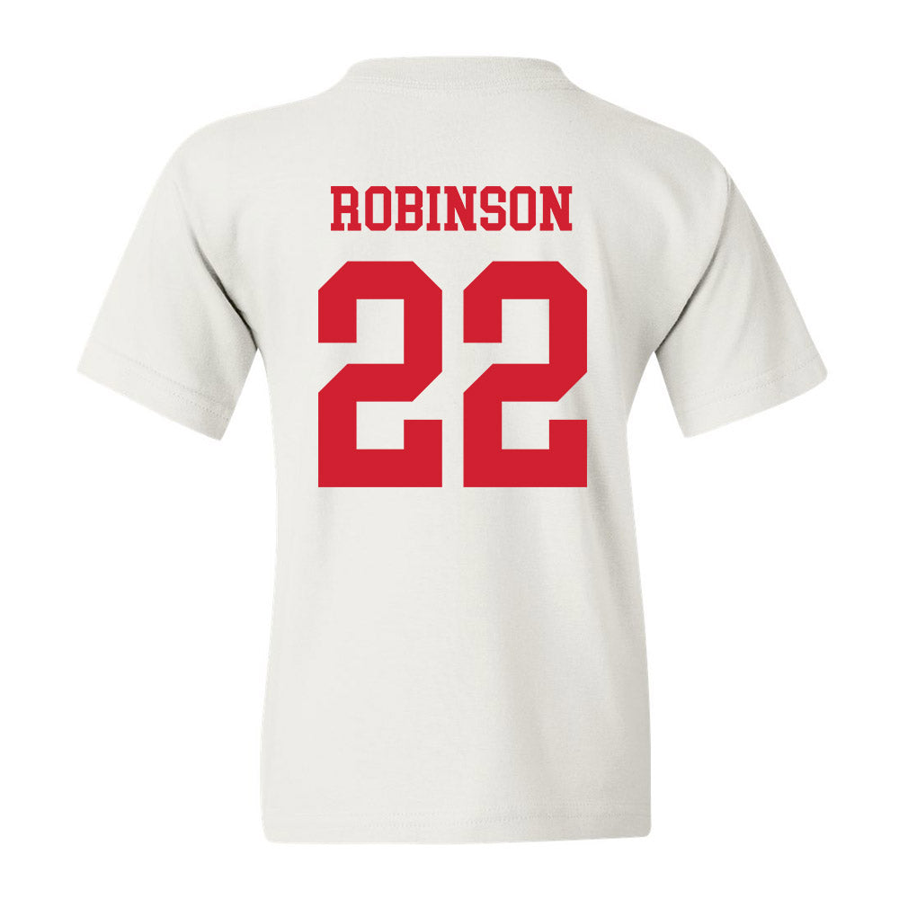 Fresno State - NCAA Men's Basketball : Mykell Robinson - Youth T-Shirt