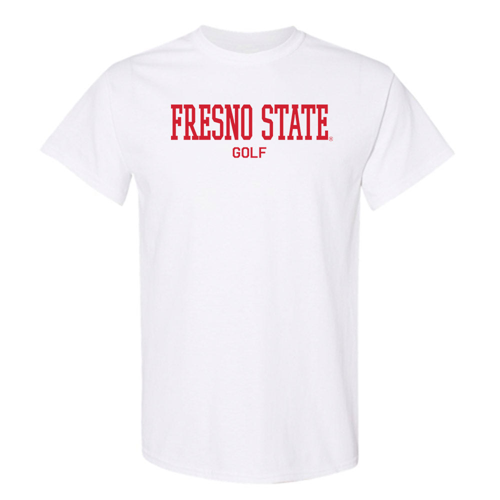 Fresno State - NCAA Men's Golf : Akira Ransi - Generic Shersey T-Shirt-0