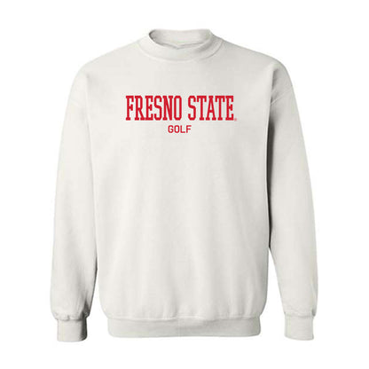 Fresno State - NCAA Men's Golf : Akira Ransi - Generic Shersey Crewneck Sweatshirt-0
