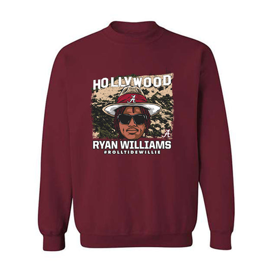 Alabama - NCAA Football : Ryan Williams - Individual Caricature Crewneck Sweatshirt