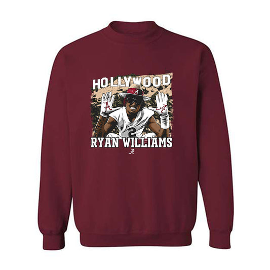 Alabama - NCAA Football : Ryan Williams - Individual Caricature Crewneck Sweatshirt