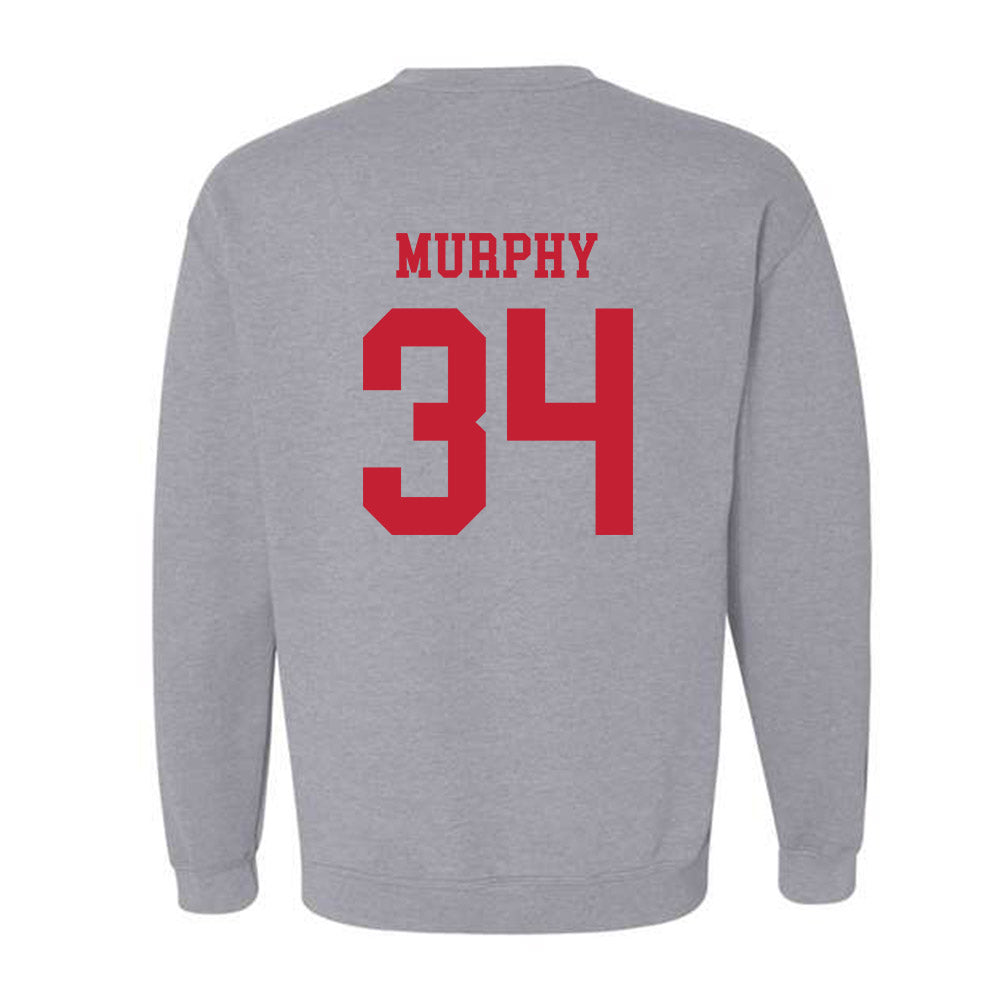 Ball State - NCAA Baseball : Trent Murphy - Classic Shersey Crewneck Sweatshirt-1