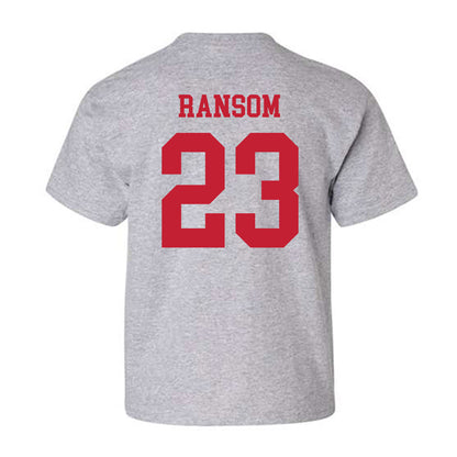 Ball State - NCAA Women's Basketball : Zuri Ransom - Classic Shersey Youth T-Shirt-1