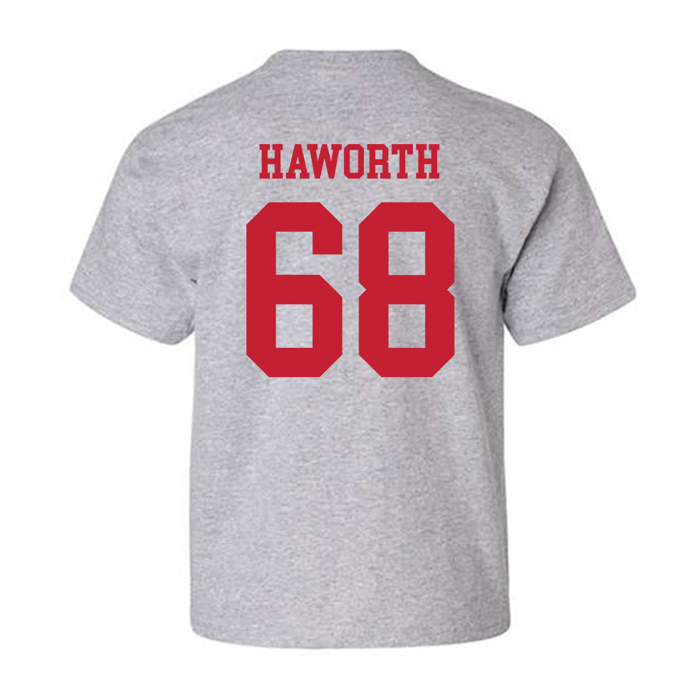 Ball State - NCAA Football : Grant Haworth - Classic Shersey Youth T-Shirt-1