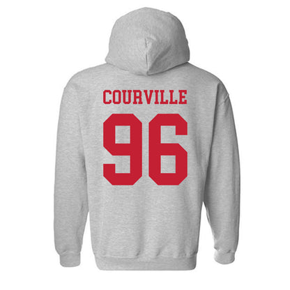 Ball State - NCAA Football : Jackson Courville - Classic Shersey Hooded Sweatshirt