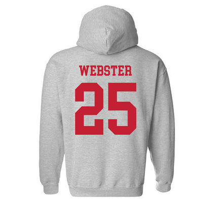 Ball State - NCAA Football : Mikeah Webster - Classic Shersey Hooded Sweatshirt-1