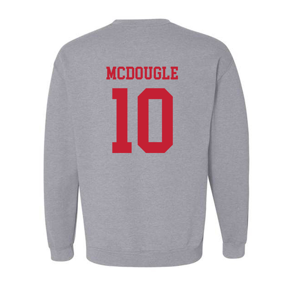 Ball State - NCAA Football : Jamarion Mcdougle - Classic Shersey Crewneck Sweatshirt-1