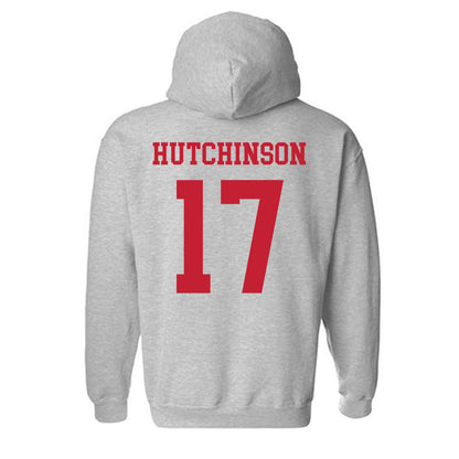 Ball State - NCAA Baseball : Connor Hutchinson - Classic Shersey Hooded Sweatshirt