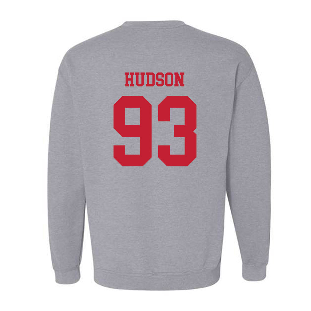Ball State - NCAA Football : Scott Hudson - Classic Shersey Crewneck Sweatshirt-1