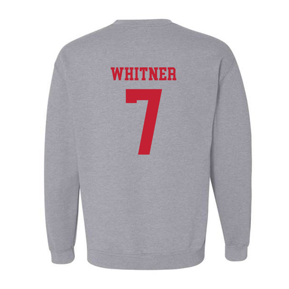 Ball State - NCAA Football : Ashton Whitner - Classic Shersey Crewneck Sweatshirt-1