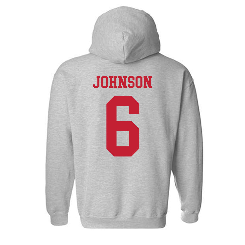 Ball State - NCAA Football : Caden Johnson - Classic Shersey Hooded Sweatshirt-1
