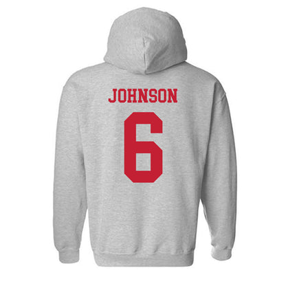 Ball State - NCAA Football : Caden Johnson - Classic Shersey Hooded Sweatshirt-1