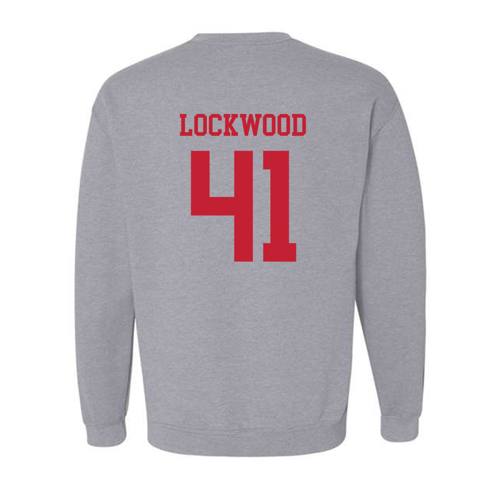 Ball State - NCAA Baseball : Caden Lockwood - Classic Shersey Crewneck Sweatshirt-1