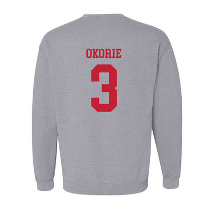 Ball State - NCAA Football : George Okorie - Classic Shersey Crewneck Sweatshirt-1