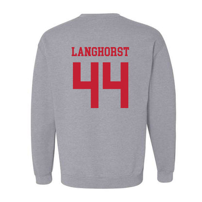 Ball State - NCAA Baseball : Kade Langhorst - Classic Shersey Crewneck Sweatshirt-1