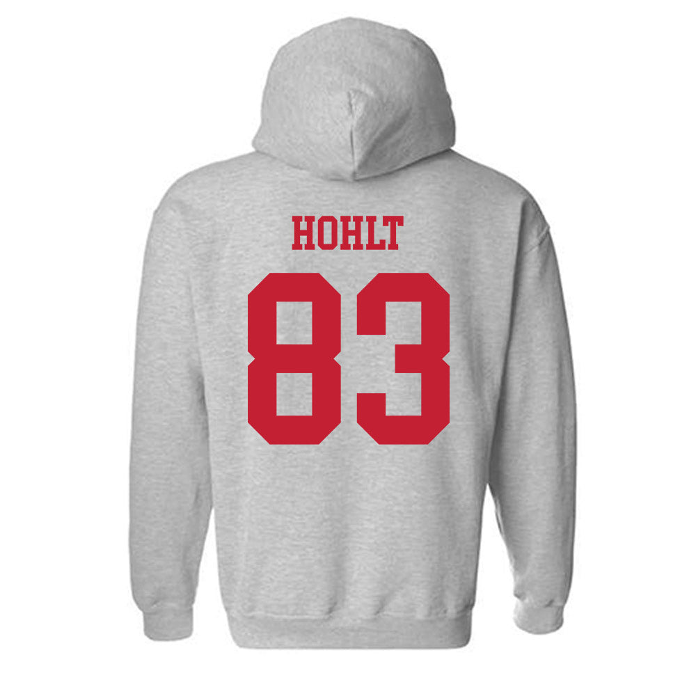 Ball State - NCAA Football : Eli Hohlt - Classic Shersey Hooded Sweatshirt-1