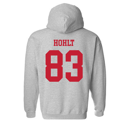 Ball State - NCAA Football : Eli Hohlt - Classic Shersey Hooded Sweatshirt-1
