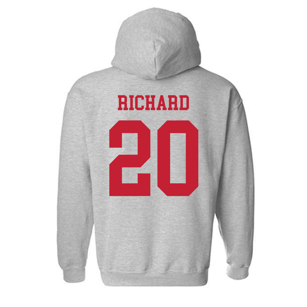 Ball State - NCAA Women's Basketball : alex richard - Classic Shersey Hooded Sweatshirt