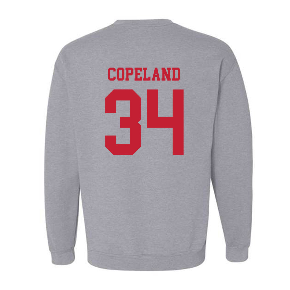Ball State - NCAA Men's Basketball : Preston Copeland - Classic Shersey Crewneck Sweatshirt-1